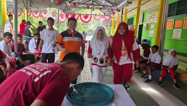 Lomba Tingkat SMPLB Dalam Memeriahkan HUT RI Ke-80 SLB ABCD Muhammadiyah Palu